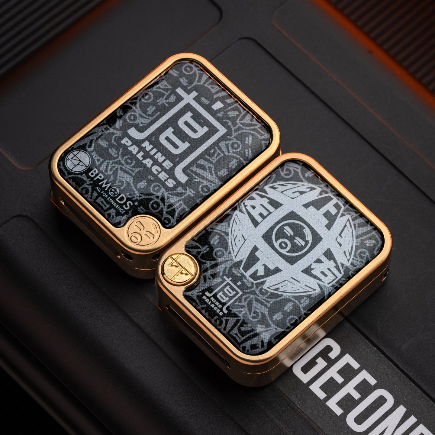 Bpmods 禁店铺满减及优惠代码 Nine-grid Mechanical Slider (direct push) Titanium gold (DIY)