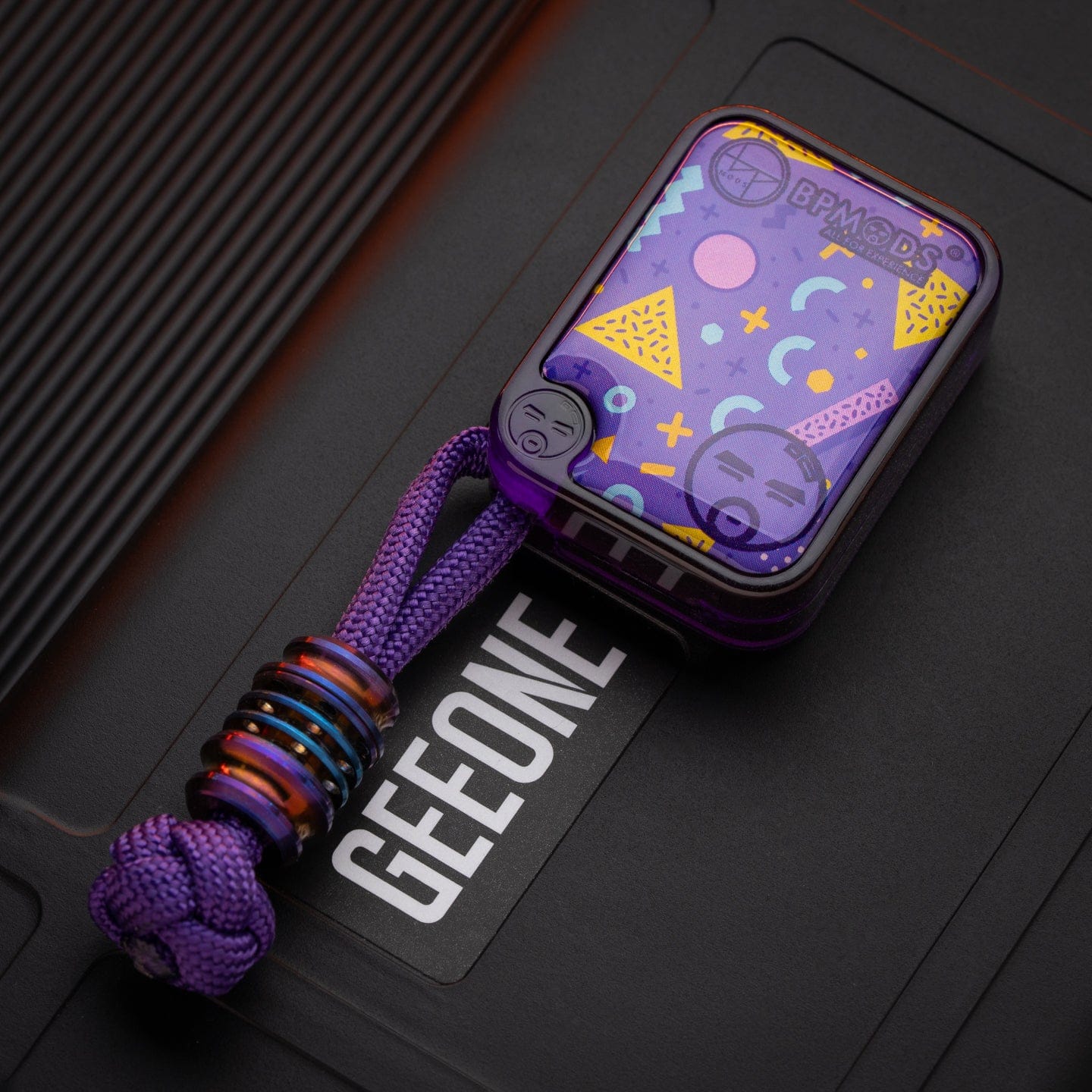 Bpmods Fidget Slider Crystal Slider 2.0 Braiding Set / PMMA (purple) braiding kit 2