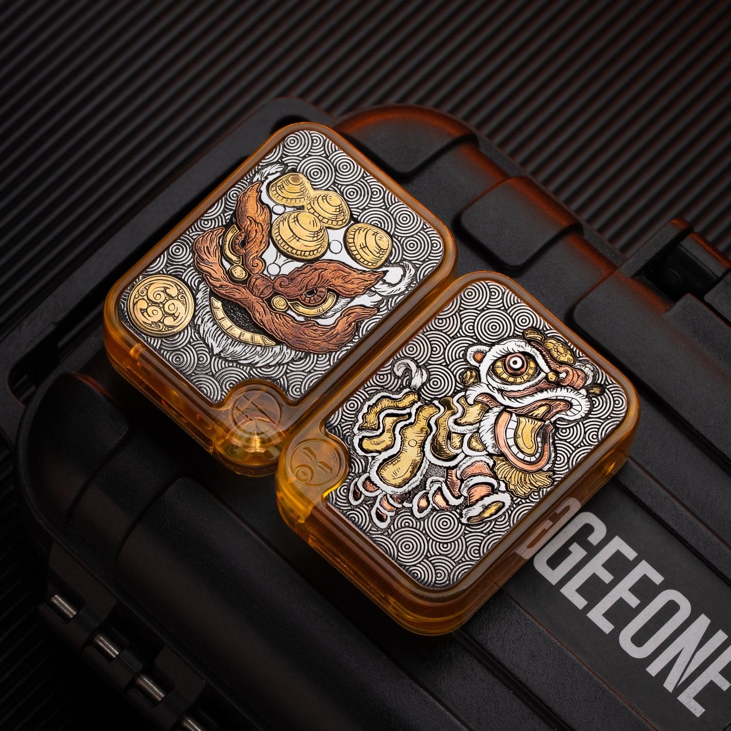 Bpmods Fidget Slider Crystal Slider 2.0 Lion dance (comes with direct main body)