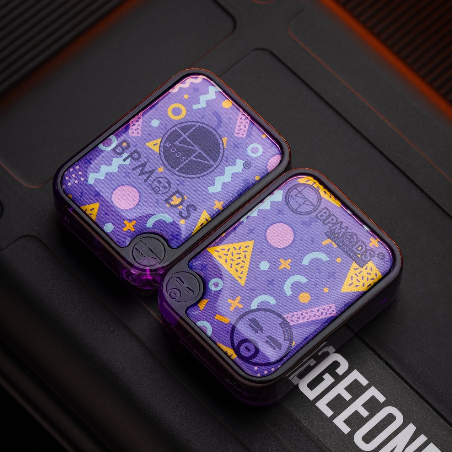 Bpmods Fidget Slider Crystal Slider 2.0 PMMA (purple)