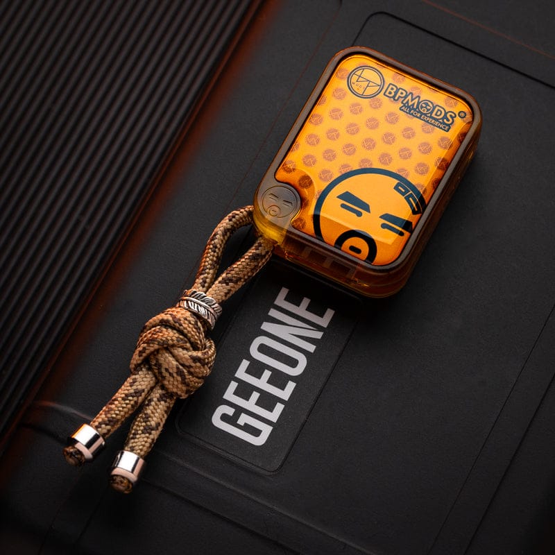 Bpmods Fidget Slider Crystal Slider 2.0 PMMA (yellow) braiding kit