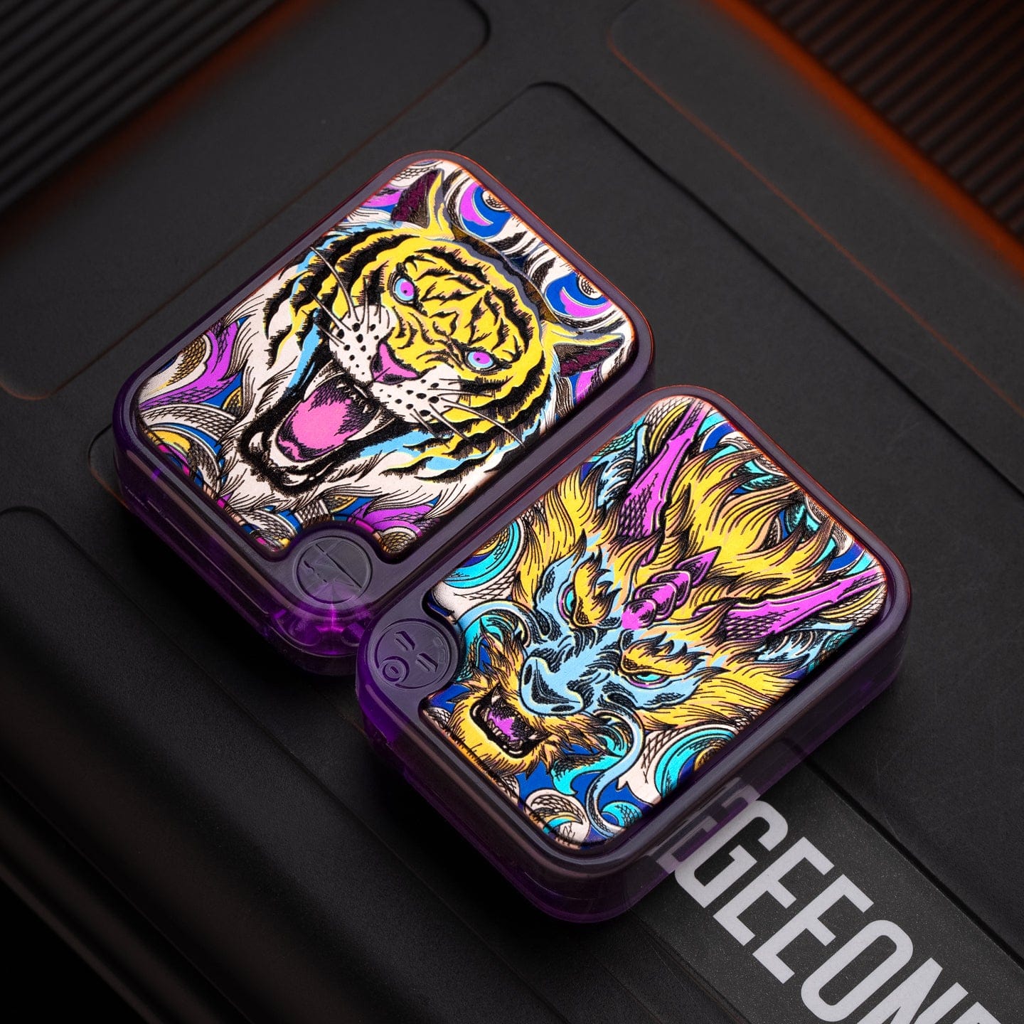 Bpmods Fidget Slider Crystal Slider 2.0 Tiger (comes with direct main body. The color is random)