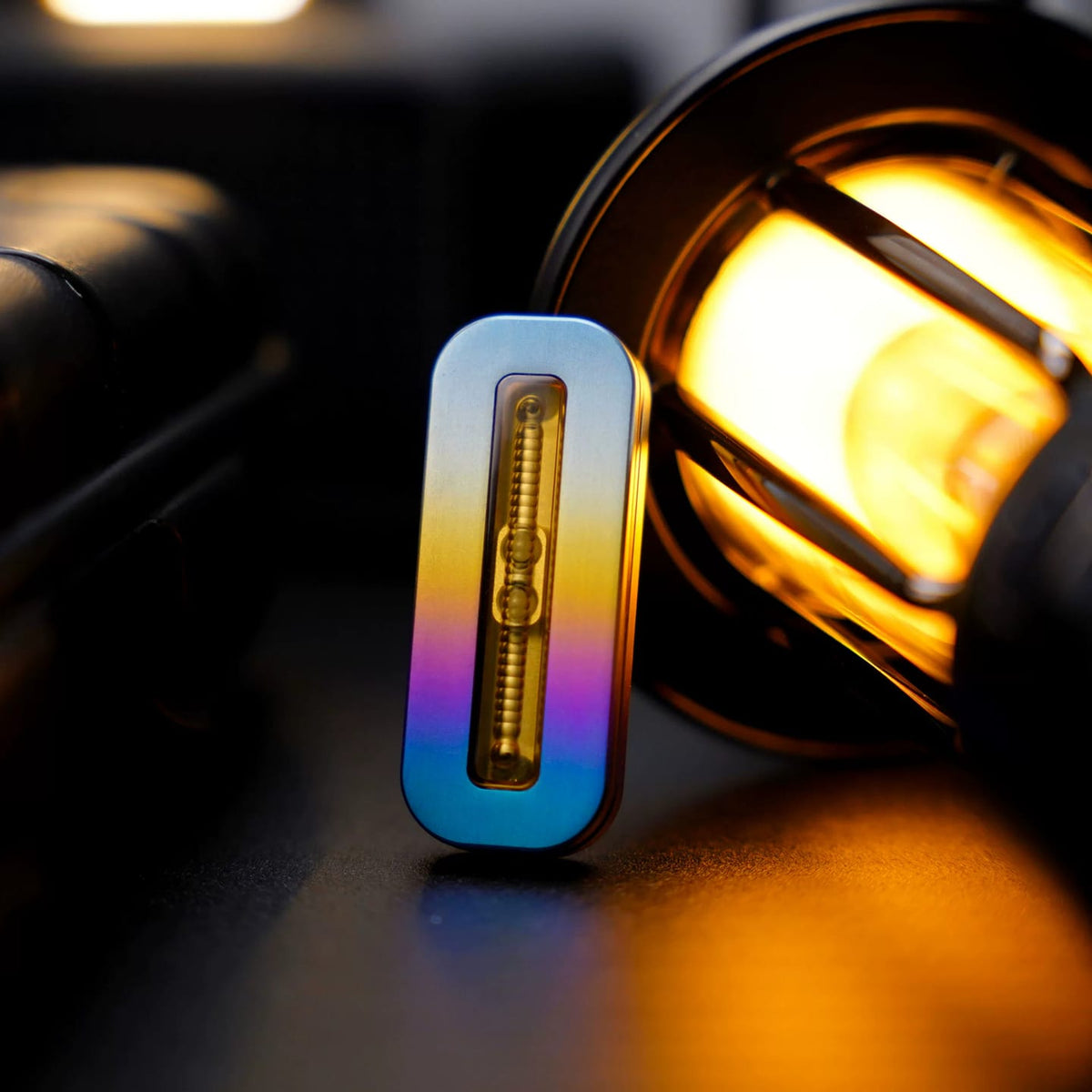 Bpmods Fidget Slider Pioneer Blasted Titanium Color (PEI Super Dense Track)
