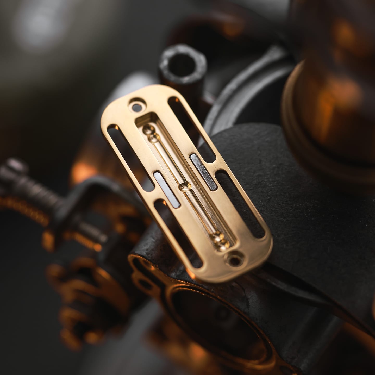 Bpmods Fidget Slider Pioneer Brass-long slide track (without main body)