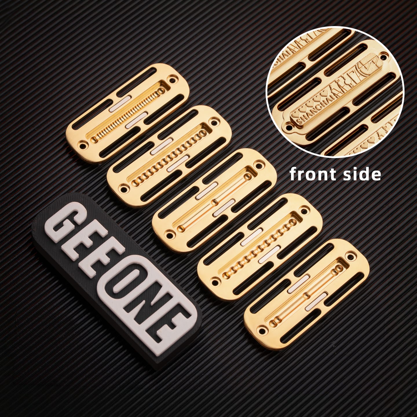 Bpmods Fidget Slider Pioneer Brass tracks (ES version) - 5pcs