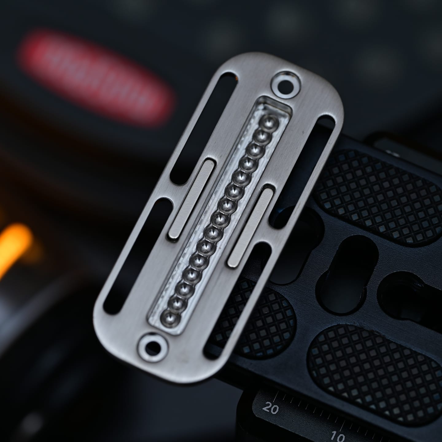 Bpmods Fidget Slider Pioneer SS Grey - dense track (without main body)