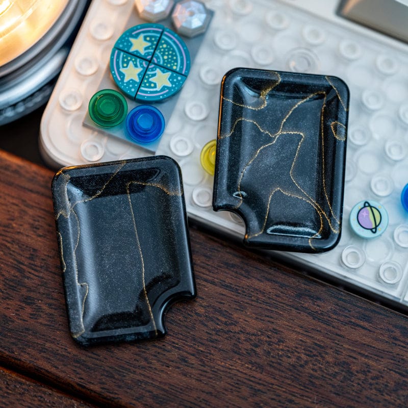 Bpmods Fidget Slider Price Tag (Side Push) Plate / Cupric resin Plate-black (without main body)