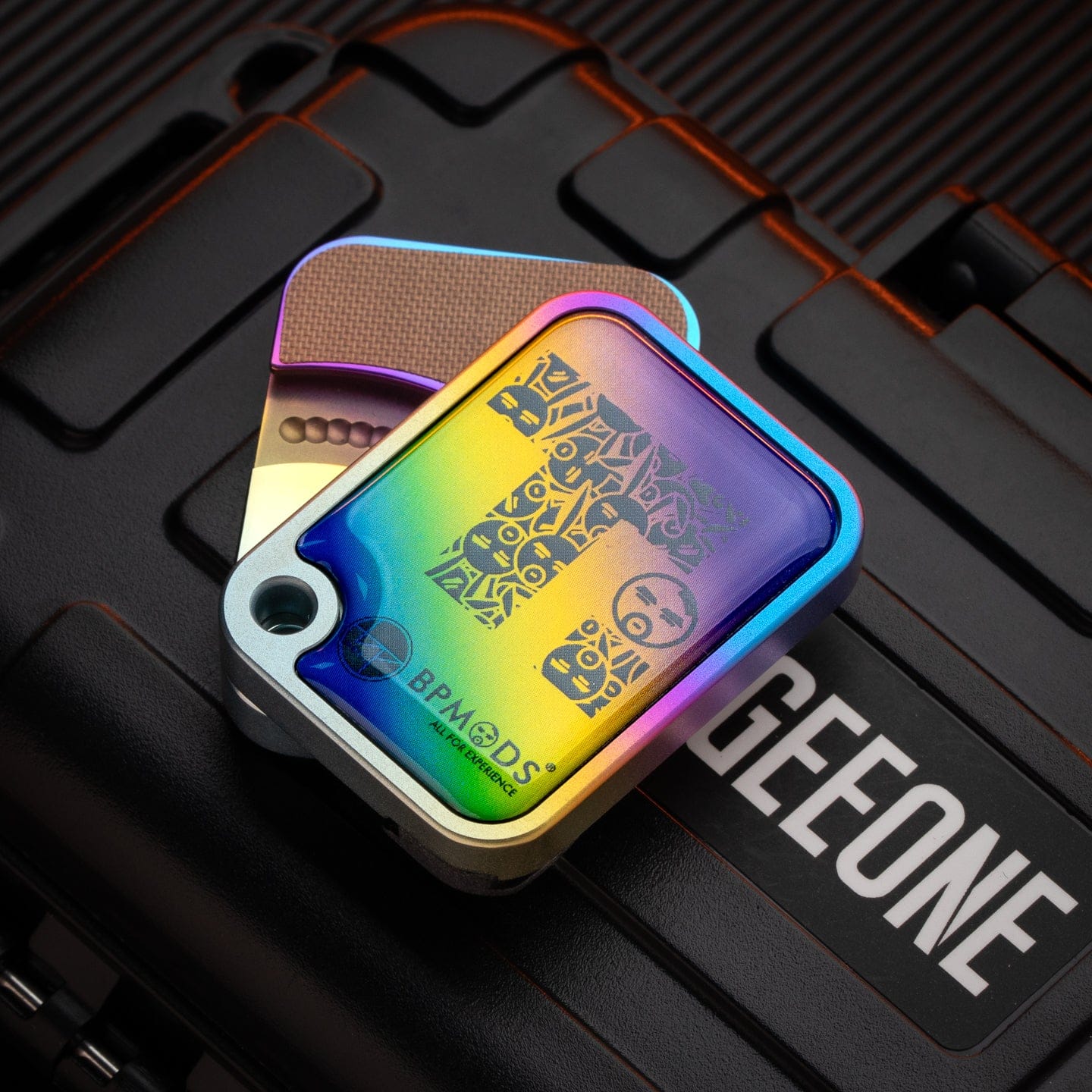 Bpmods Fidget Slider Price Tag (Side Push) Price Tag / Titanium color-dense (comes with the plates)