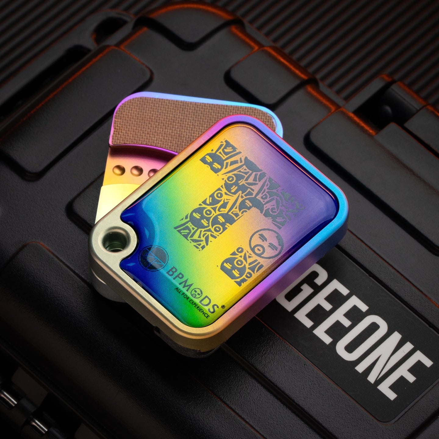 Bpmods Fidget Slider Price Tag (Side Push) Price Tag / Titanium color-standard (comes with the plates)