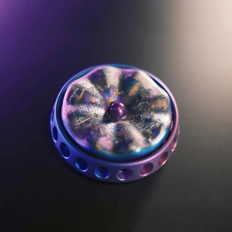 BRIGHT BLOOD EDC Fidget Spinner Eternal Flower Titanium-Moon