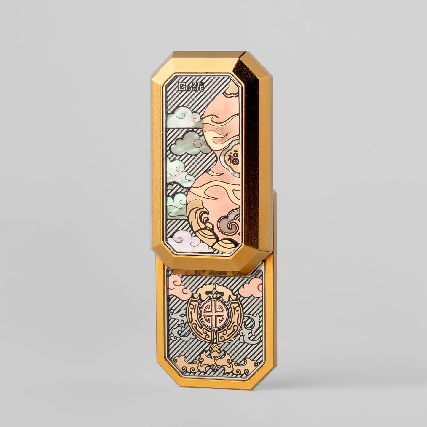 CC28 只禁优惠代码 Treasure Stainless Steel main body+Mother-of-Pearl plate (ships in 15 days)