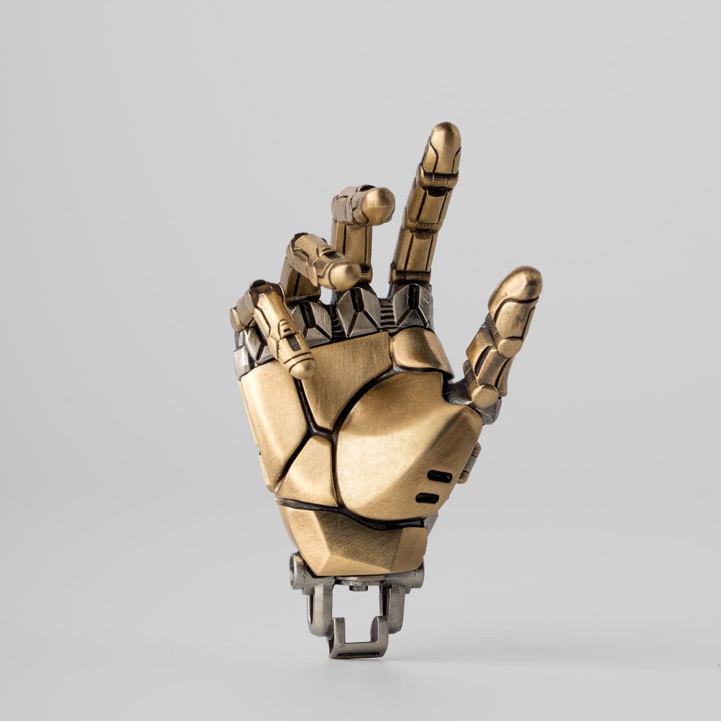 COPPERTIST WU 只禁优惠代码 Mechanical Hand Pendant - Right Brass/Cupronickel