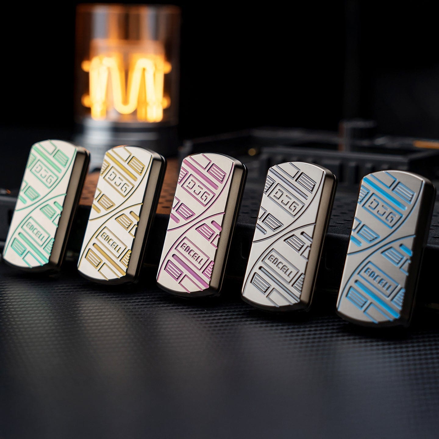 「正規品」Dex Jelly Slider 　音叉　フィジェットトイ　EDC DJG & EDCELL, Dex Jelly Slider, Fidget Slider