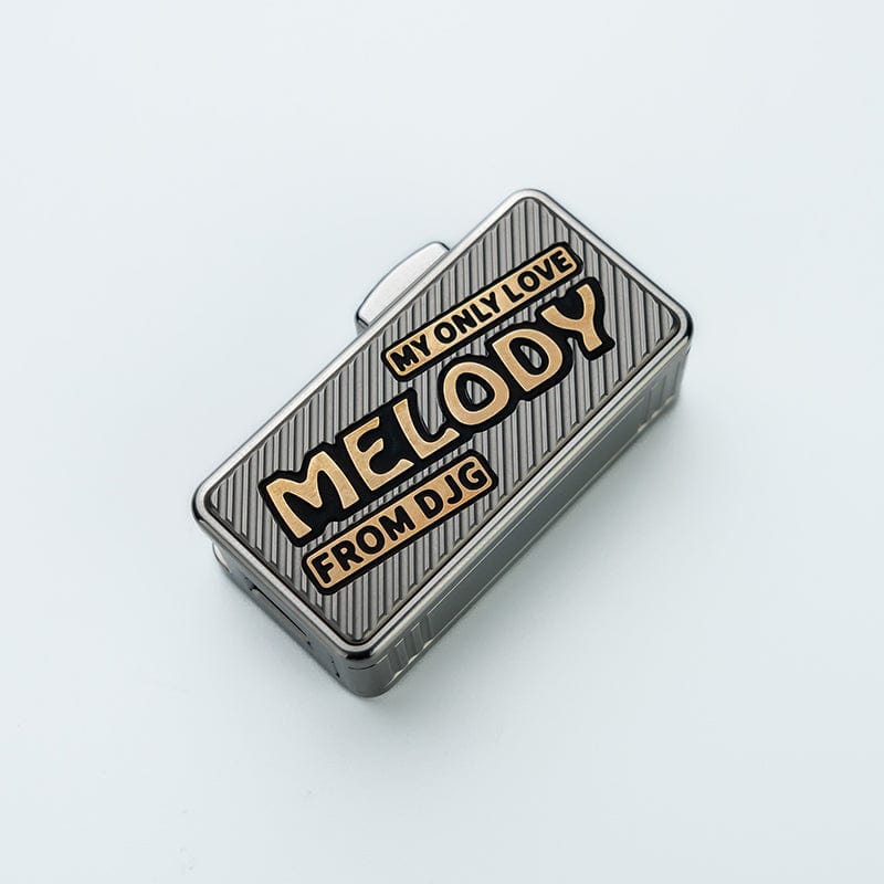 DJG Fidget Slider MELODY Titanium+Brass (ships in 80 days)