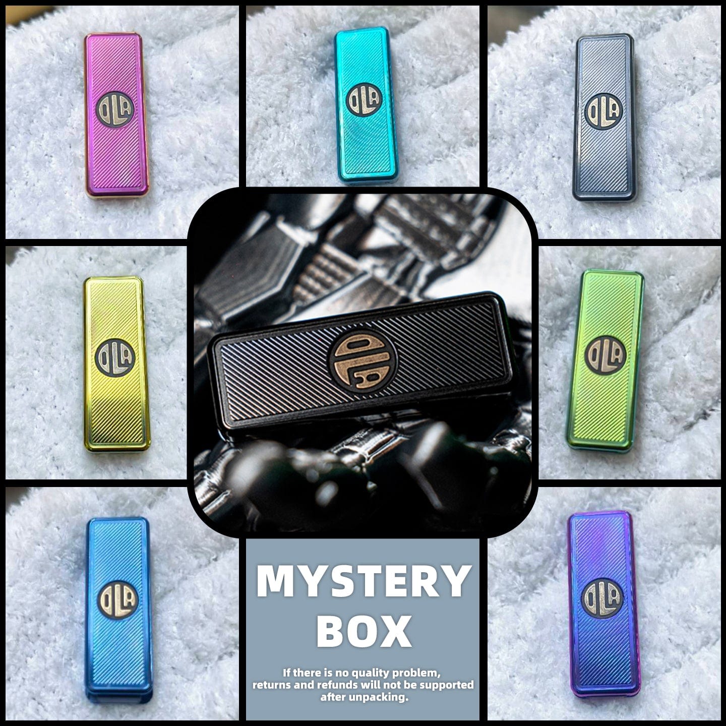 DL EDC 只禁优惠代码 DL Slider Mystery Box-Zirconium (ships in 20 days)