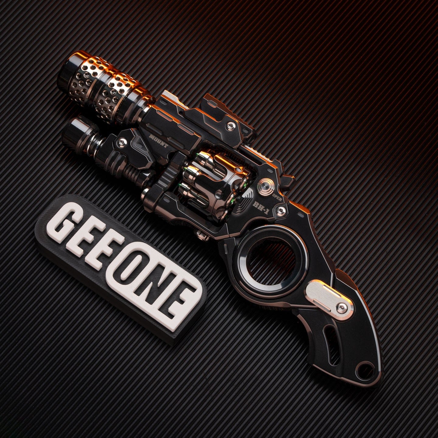 EDCELL ガン型おもちゃ EDCELL, Fidget Breaker, Premium Metal EDC Revolver Toy