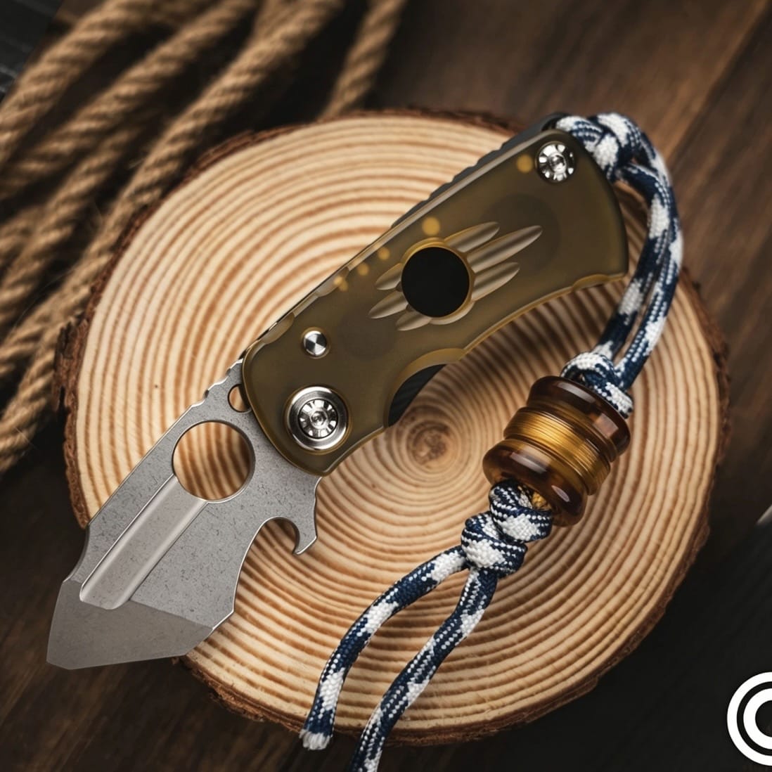 EDCELL 只禁优惠代码 Dire Claw Folding Pocket Knife