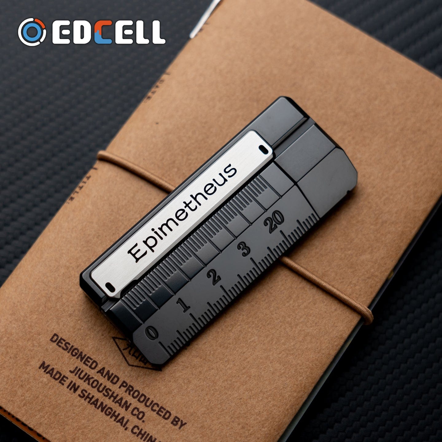 EDCELL 只禁优惠代码 Quirky Ruler Zirconium + Stainless Steel (ships in 5 days)
