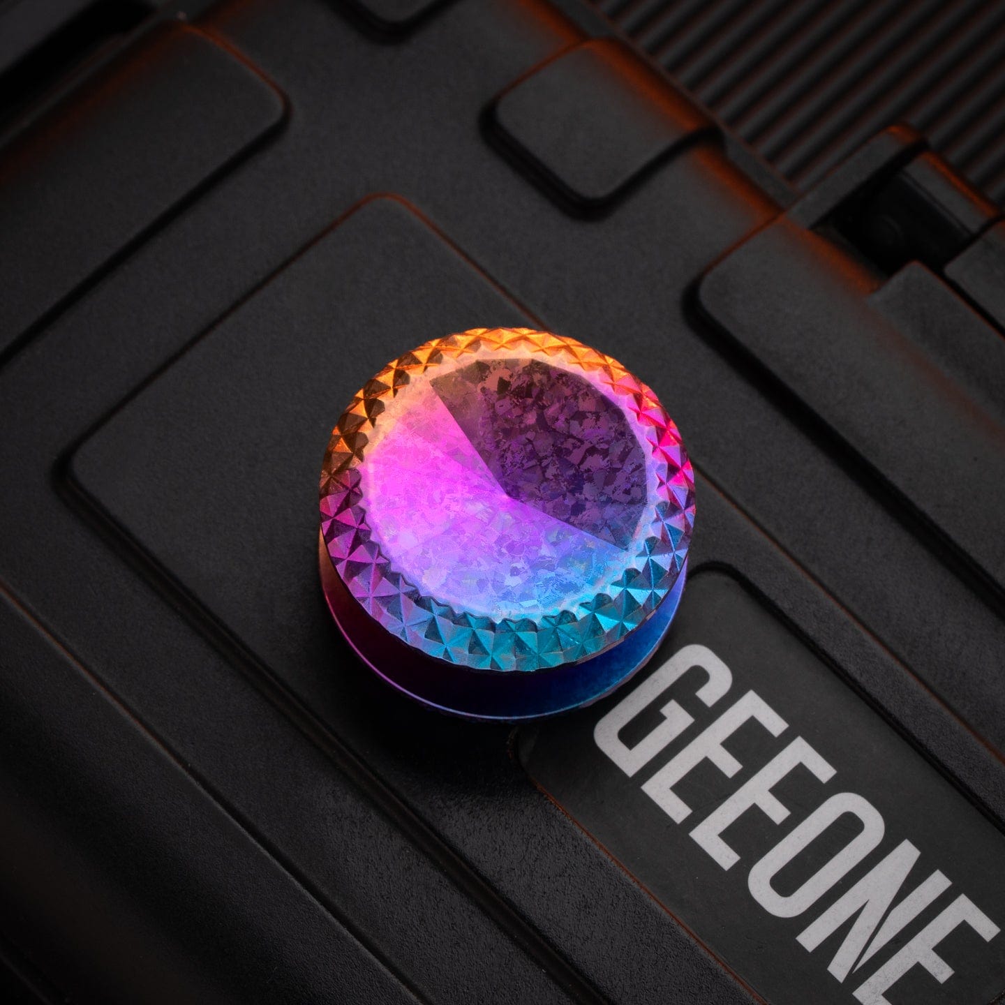 Element edc Other Star spinner buttons Crystal Titanium