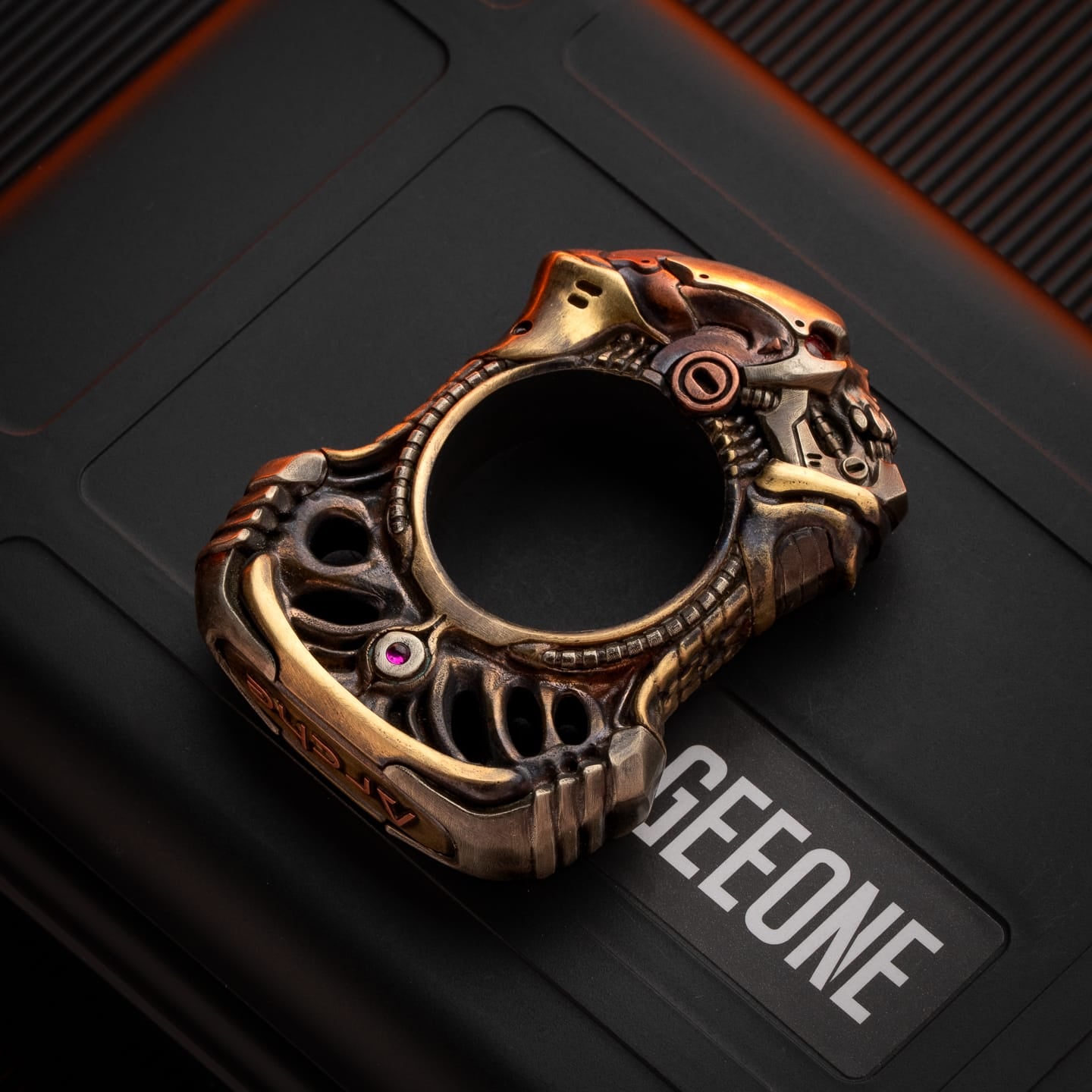 EZ EDC 只禁优惠代码 Arche Knuckle Duster Brass/Copper/Cupronickel