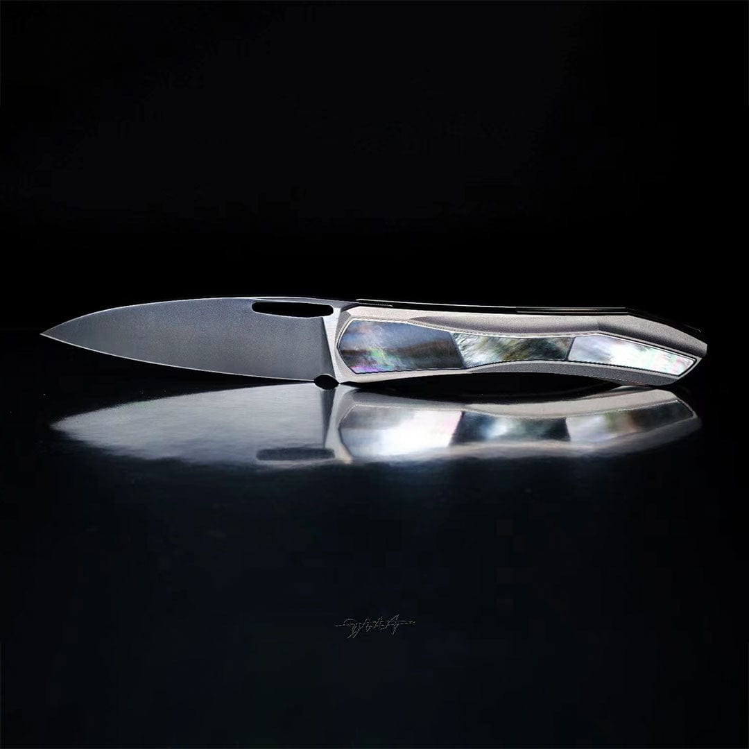 Fengli Multi Tool MuLan open-bladed knife Titanium+M390