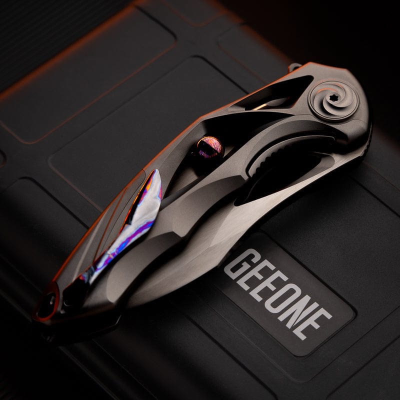 Fengli Multi Tool The Devil's Eye MINI DLC Titanium/M390