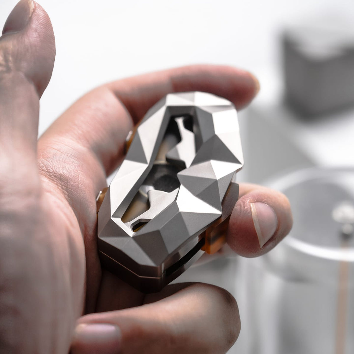 Freak Mech Studio 只禁优惠代码 Pupil Slider Stainless Steel - Cross Section Version
