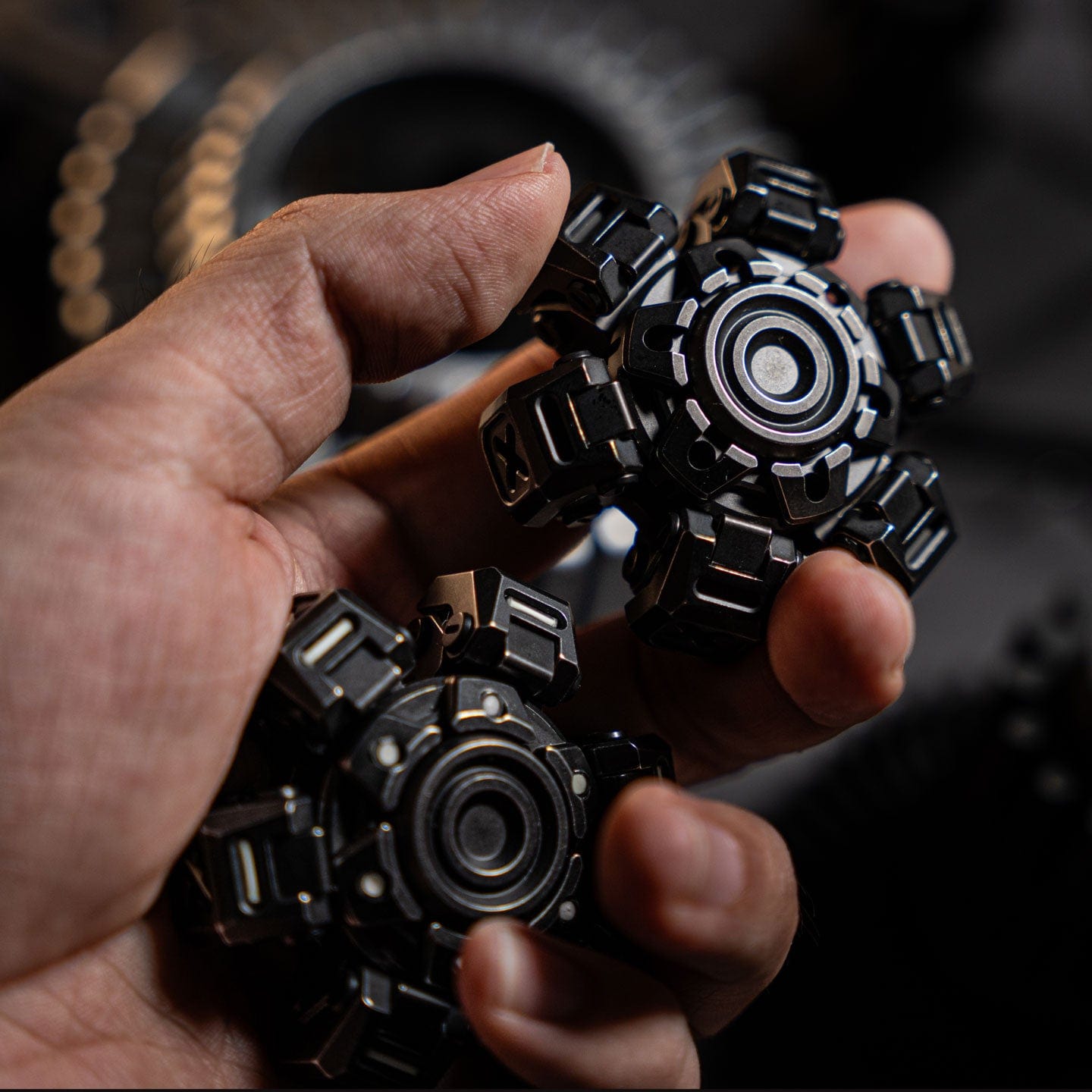 9 hand & FUSHI, Machinarium X, Linkage Spinner, Armor opening Spinner