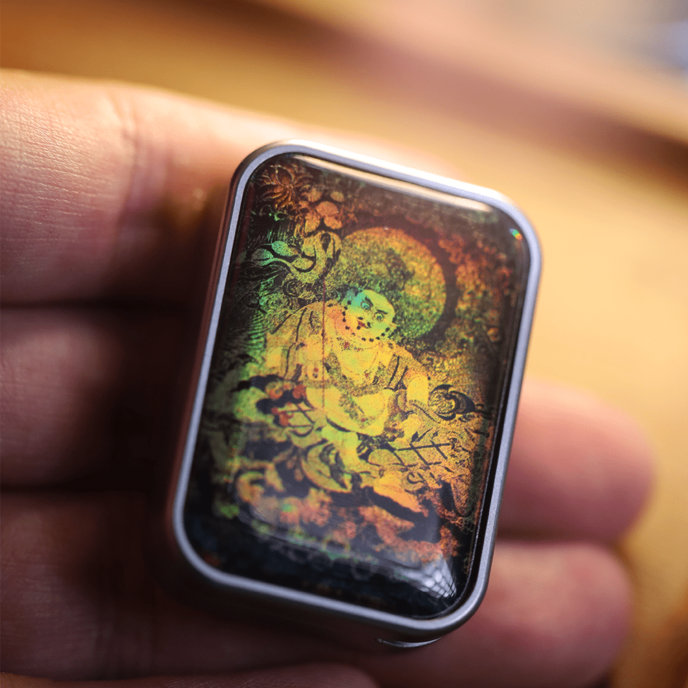 GAO STUDIO 只禁优惠代码 Energy Card Stainless Steel (Kubera) ships in 10 days