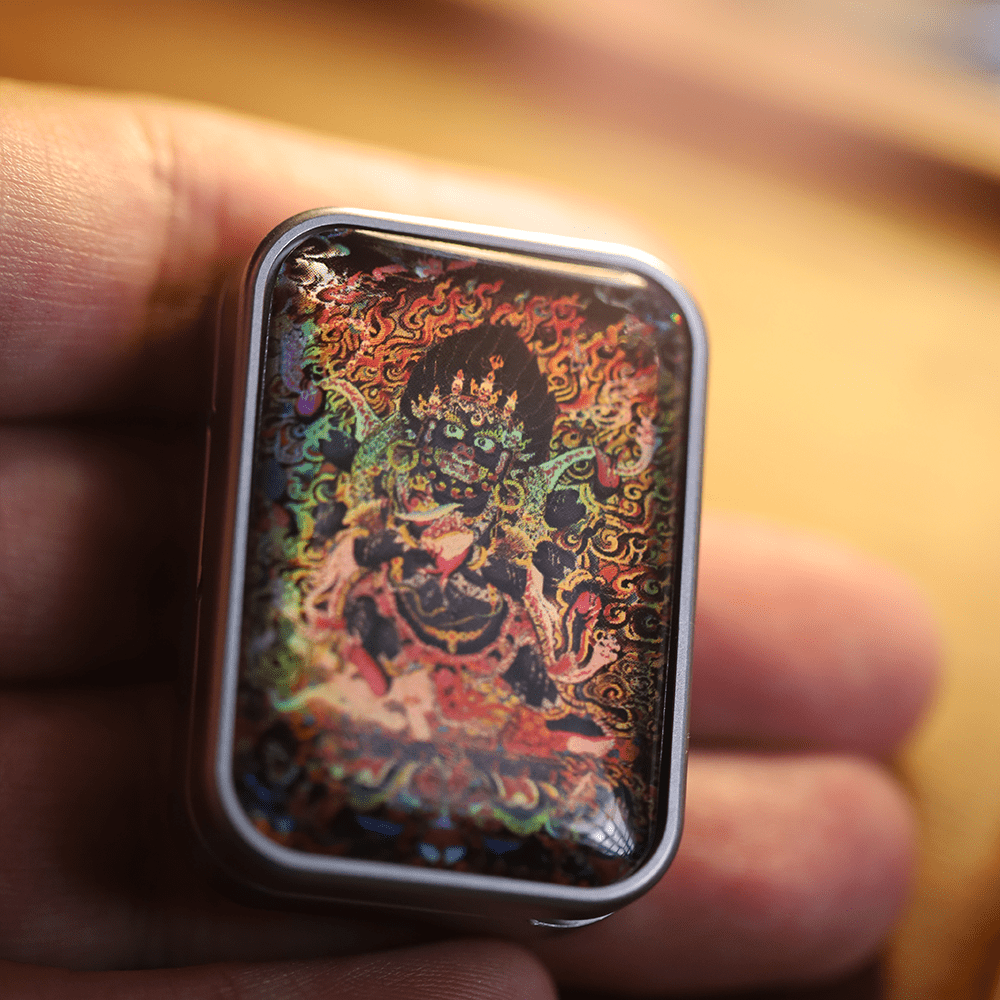 GAO STUDIO 只禁优惠代码 Energy Card Stainless Steel (Mahakala) ships in 10 days