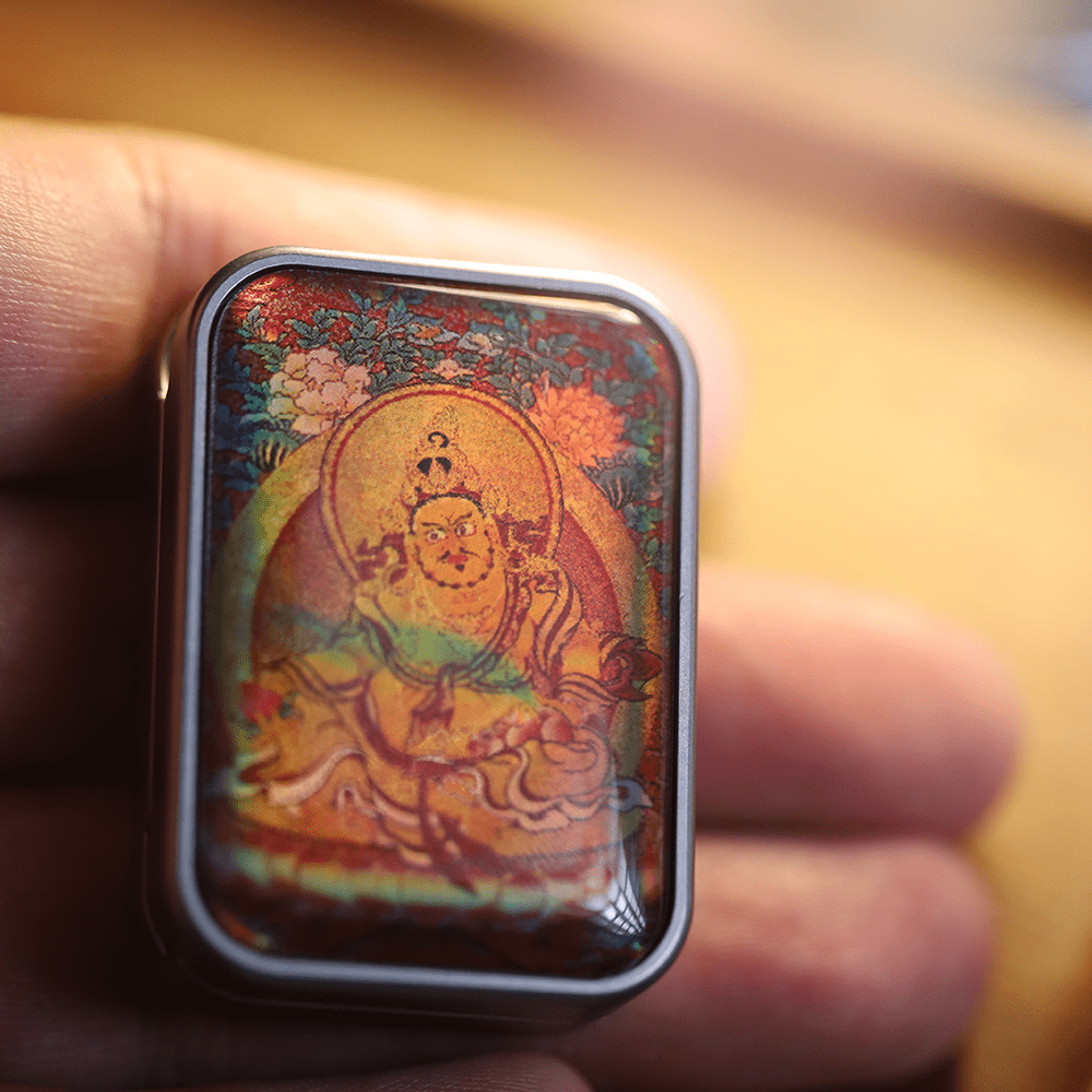 GAO STUDIO 只禁优惠代码 Energy Card Stainless Steel (Yellow Jambhala No.1) ships in 10 days