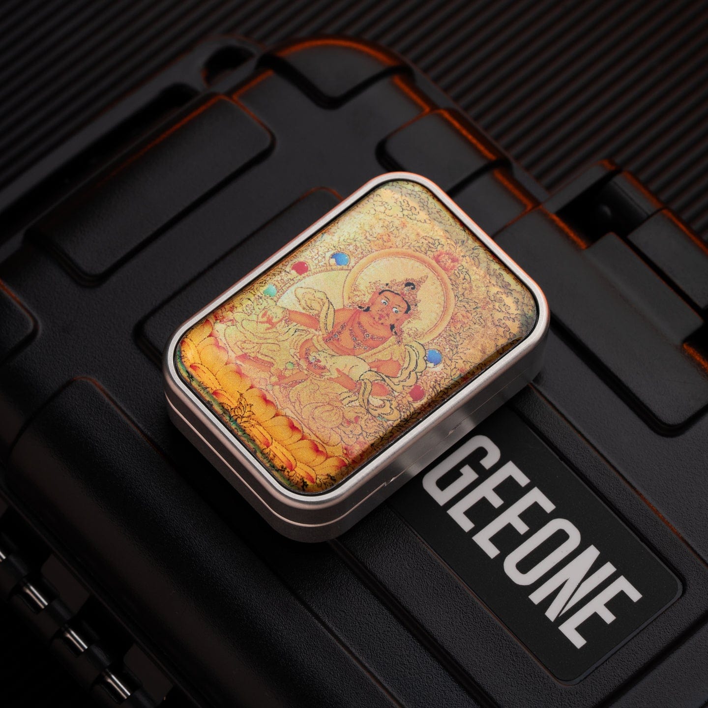 GAO STUDIO 只禁优惠代码 Energy Card Stainless Steel (Yellow Jambhala No.2)