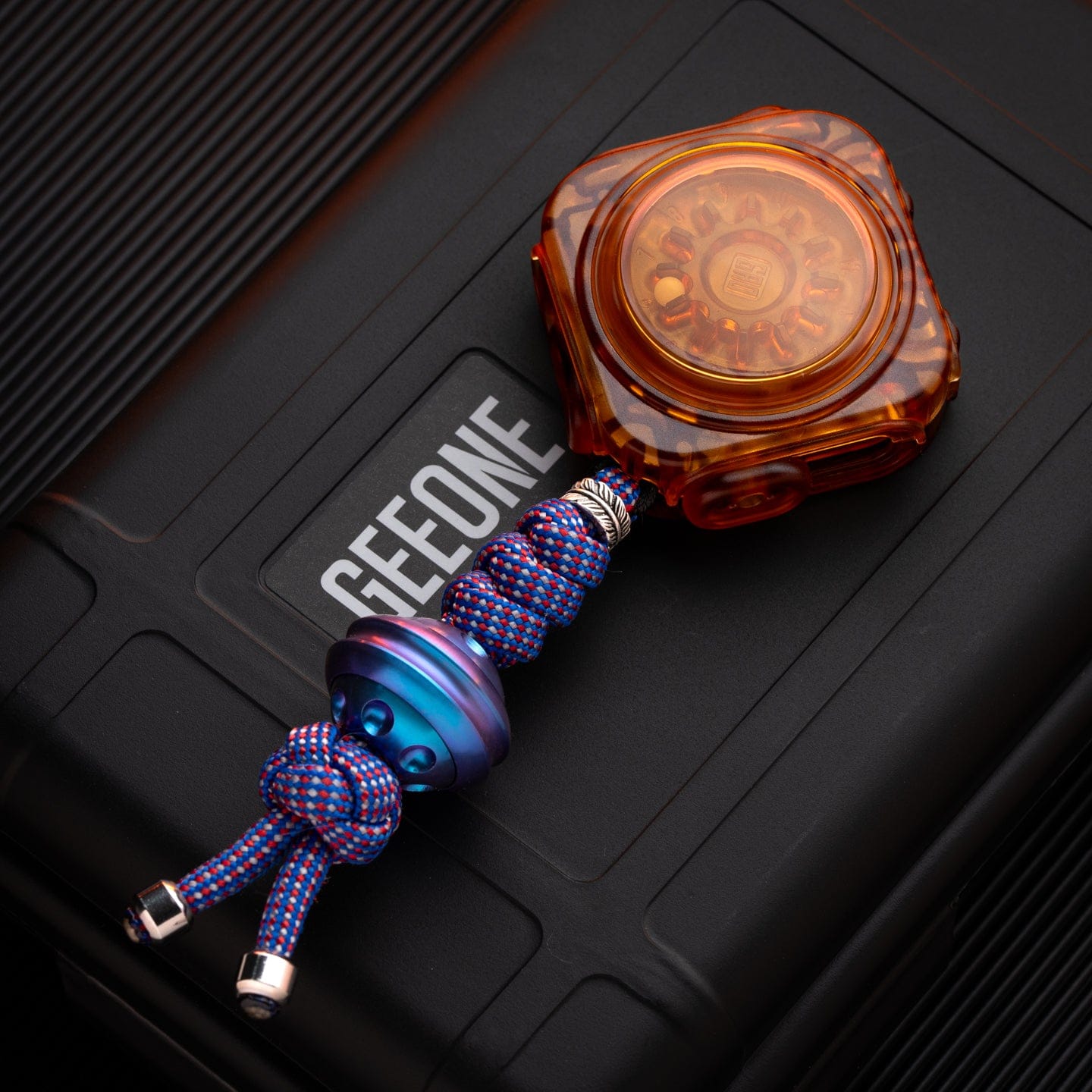 GAO STUDIO 禁店铺满减及优惠代码 Fidget Master PC (amber)+Star-Titanium braiding kit