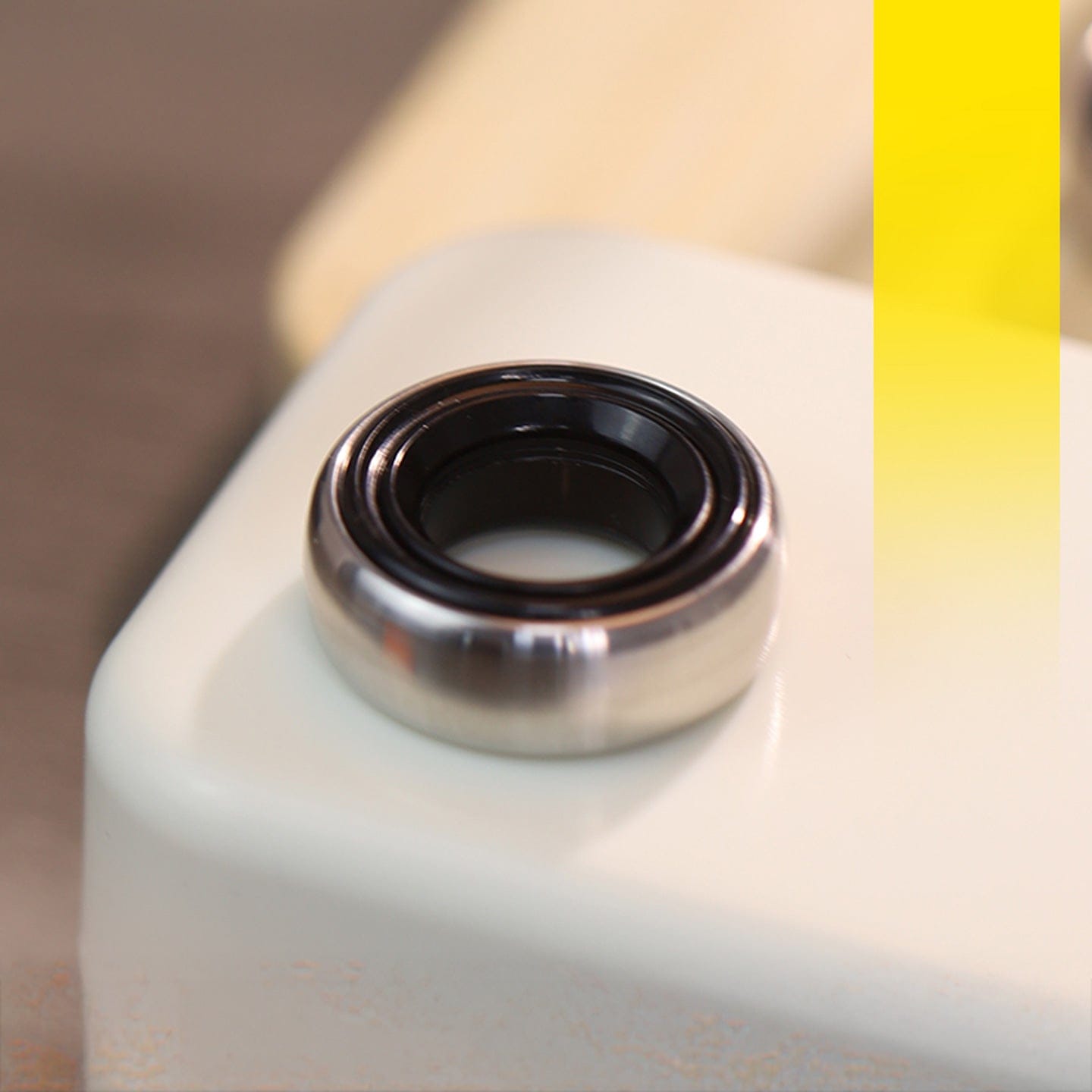 GAO STUDIO 只禁优惠代码 GAO Magnetic RING Stainless Steel+ABS (ships in 3 days)