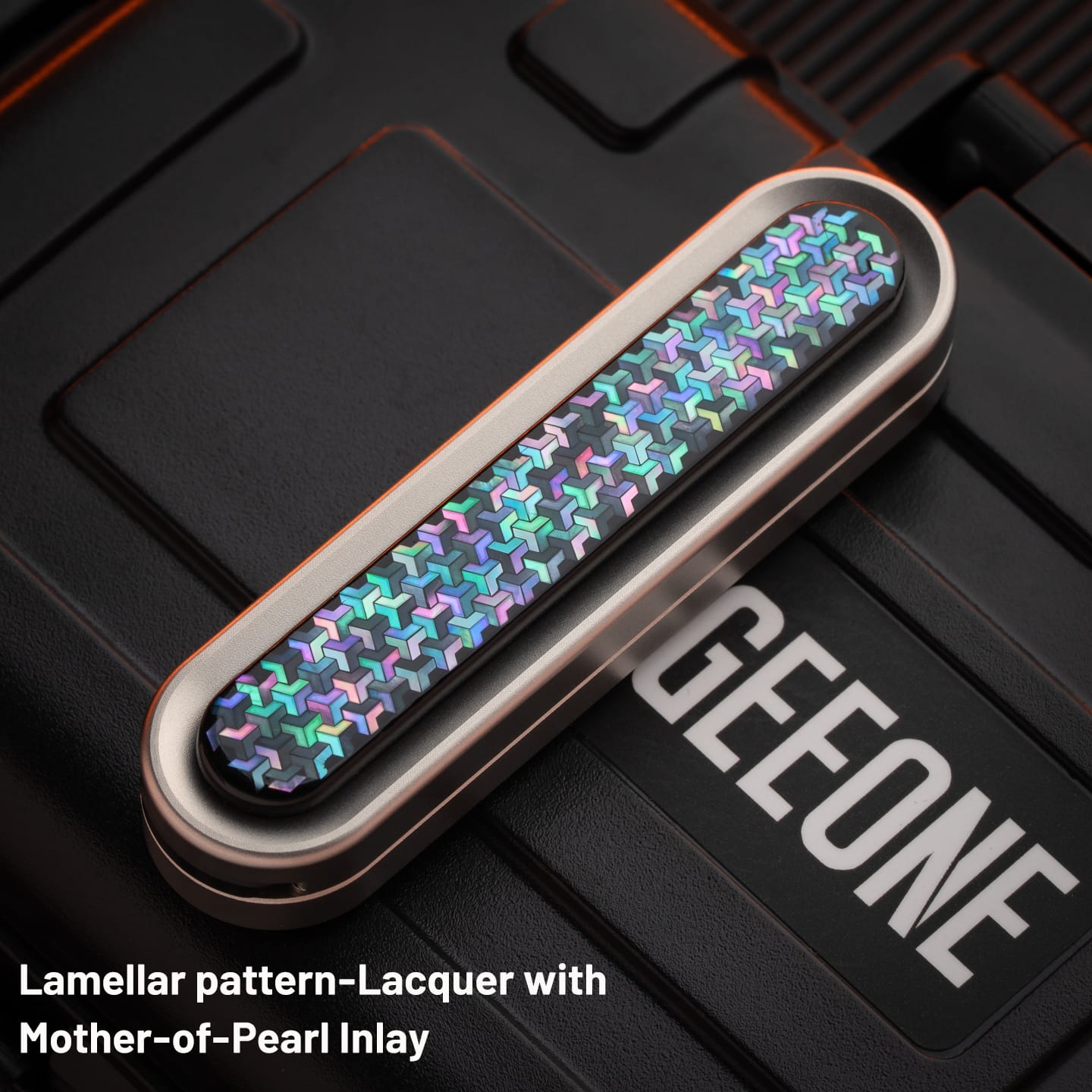 GD EDC 只禁优惠代码 Seasoning Stick Stainless Steel+Ultem-lamellar pattern (customized version)