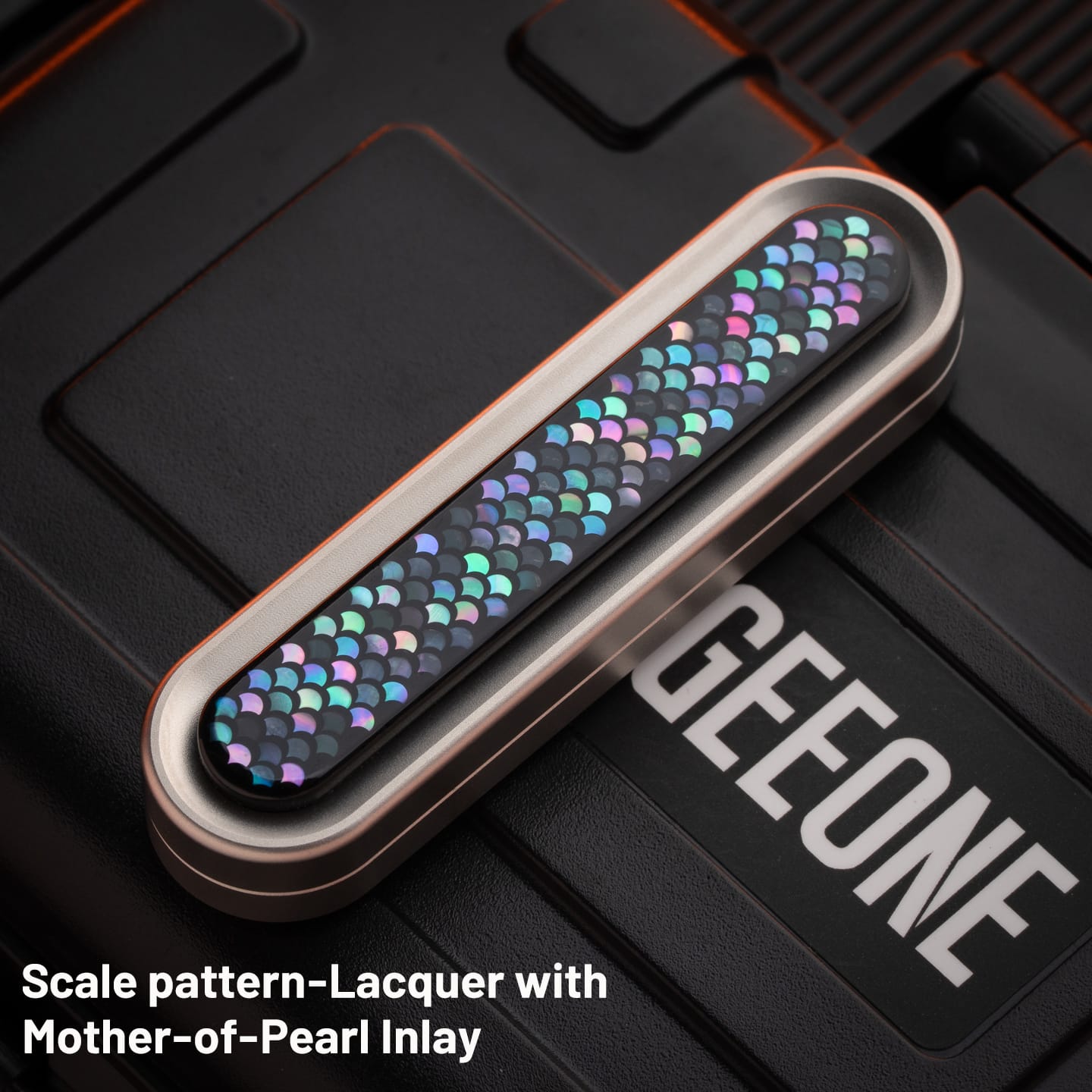 GD EDC 只禁优惠代码 Seasoning Stick Stainless Steel+Ultem-scale pattern (customized version)