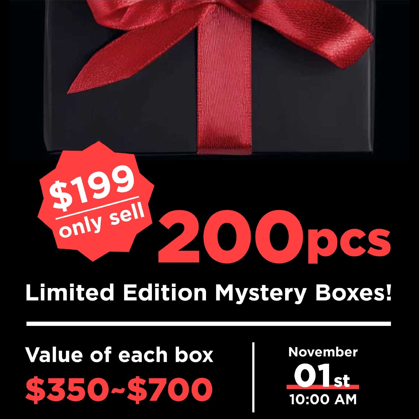 GEEONE 禁店铺满减及优惠代码 GEEONE Mystery Box – Black Friday 2025 Limited Edition Mystery Box (Start on November 1)