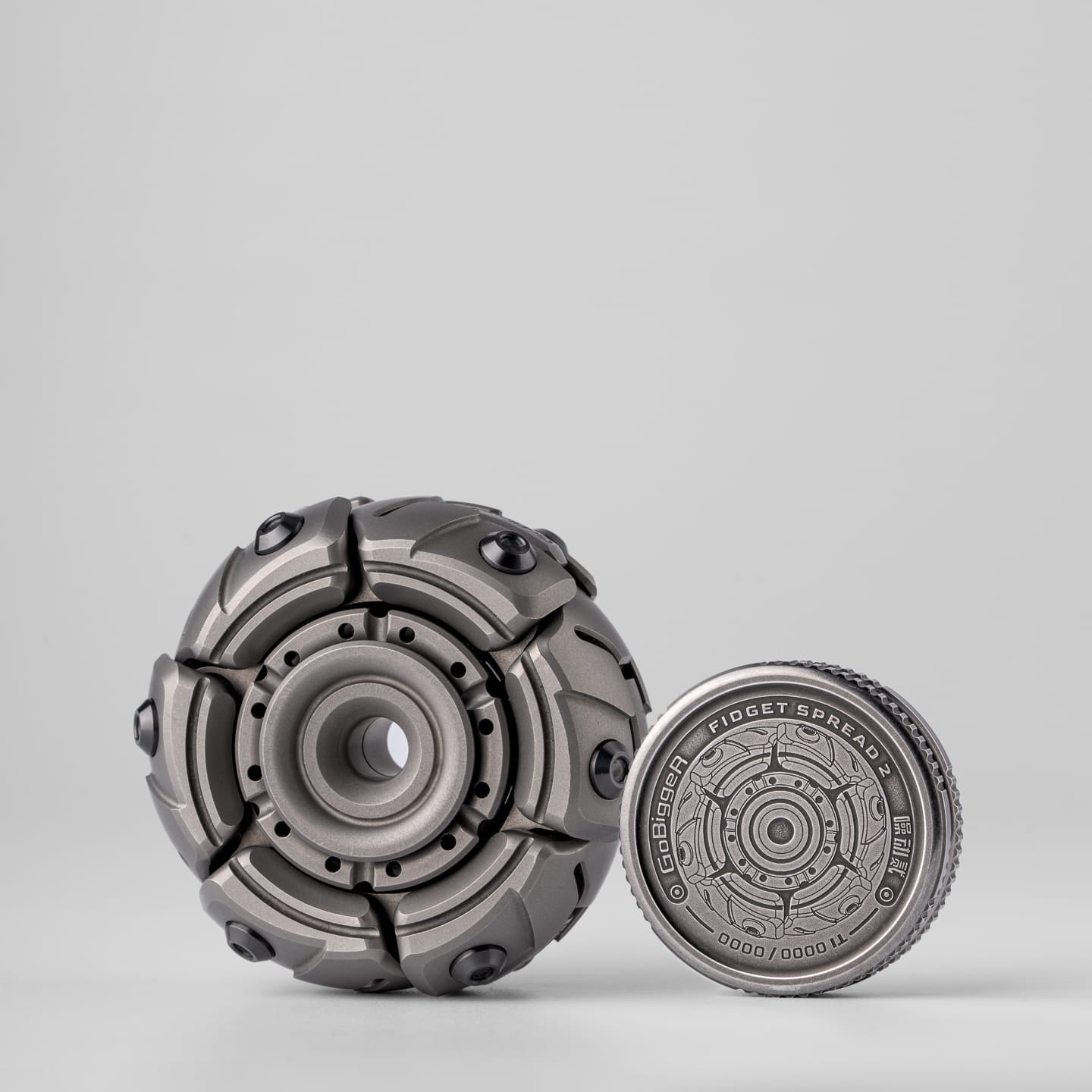 GoBiggeR 只禁优惠代码 Fidget Spread (Pillbug 2.0) Titanium/Zirconium (ships in the end of 2026)
