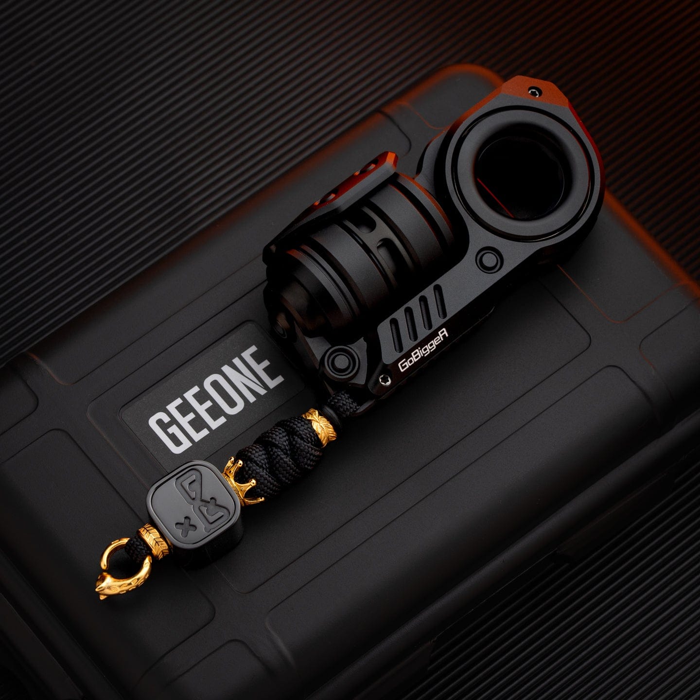 GoBiggeR Fidget Slider Sinian Lite (Youth Edition) Set / Sinian(Aluminum black) + emotional cube bead braiding kit