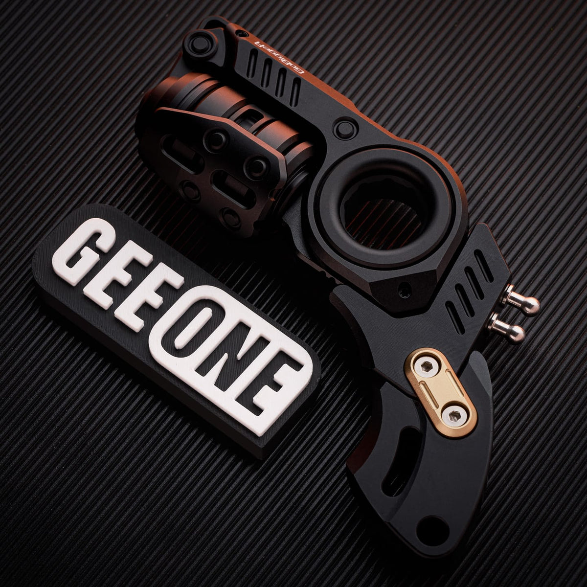GoBiggeR Fidget Slider Sinian Lite (Youth Edition) Sinian Lite (DIY version) / Sinian + Handle (Aluminum black)