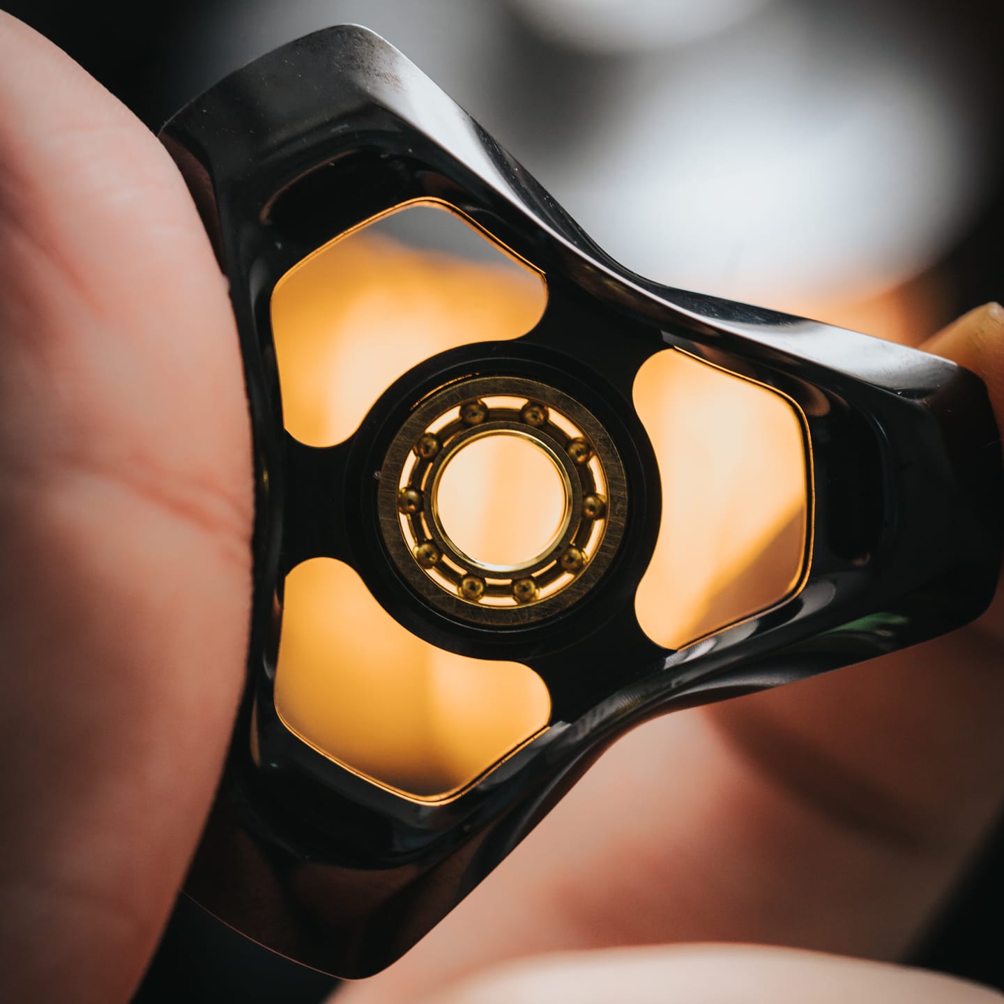 Hand Pois Fidget Spinner Liquid Air