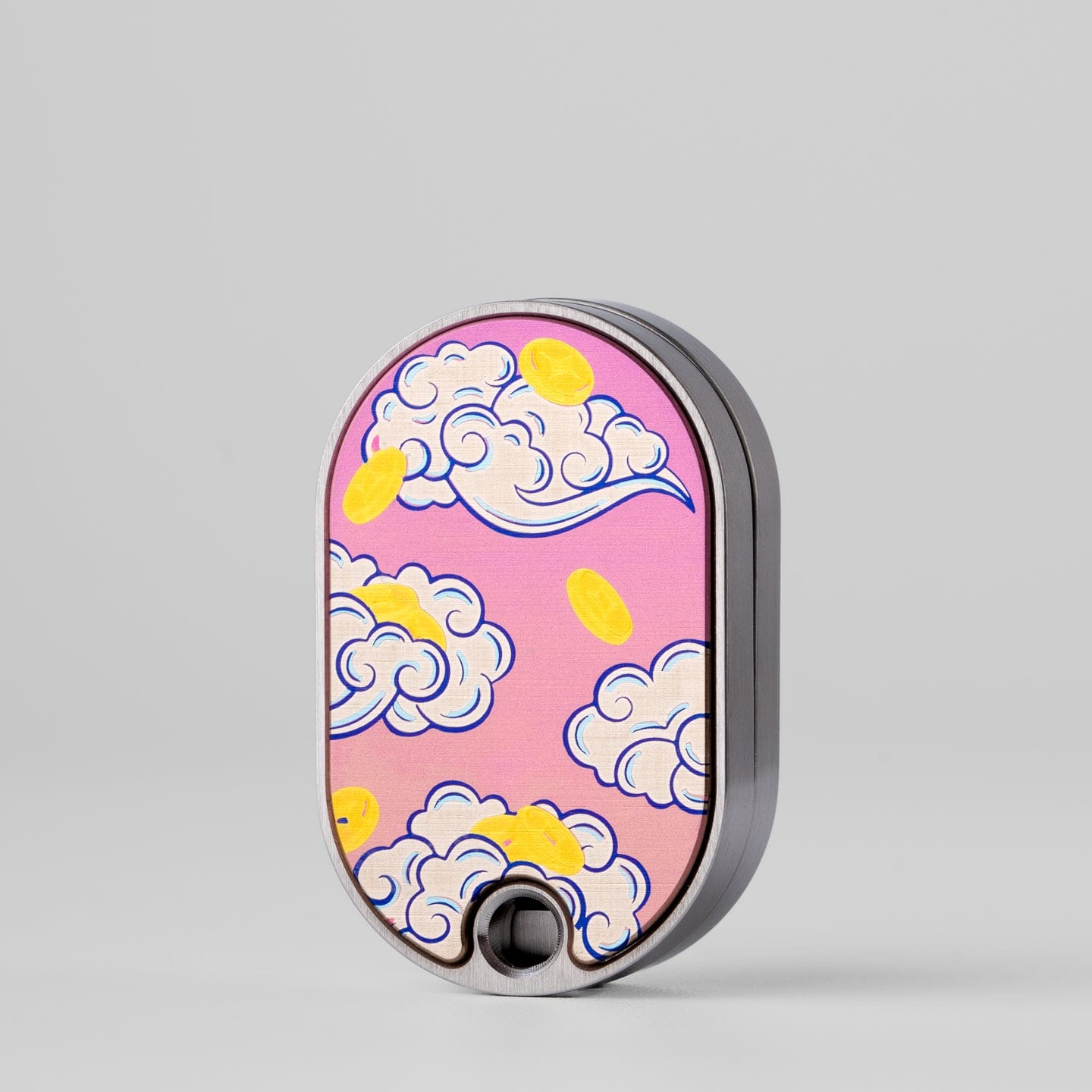 HE EDC 只禁优惠代码 Pixiu Slider Stainless Steel+Titanium color