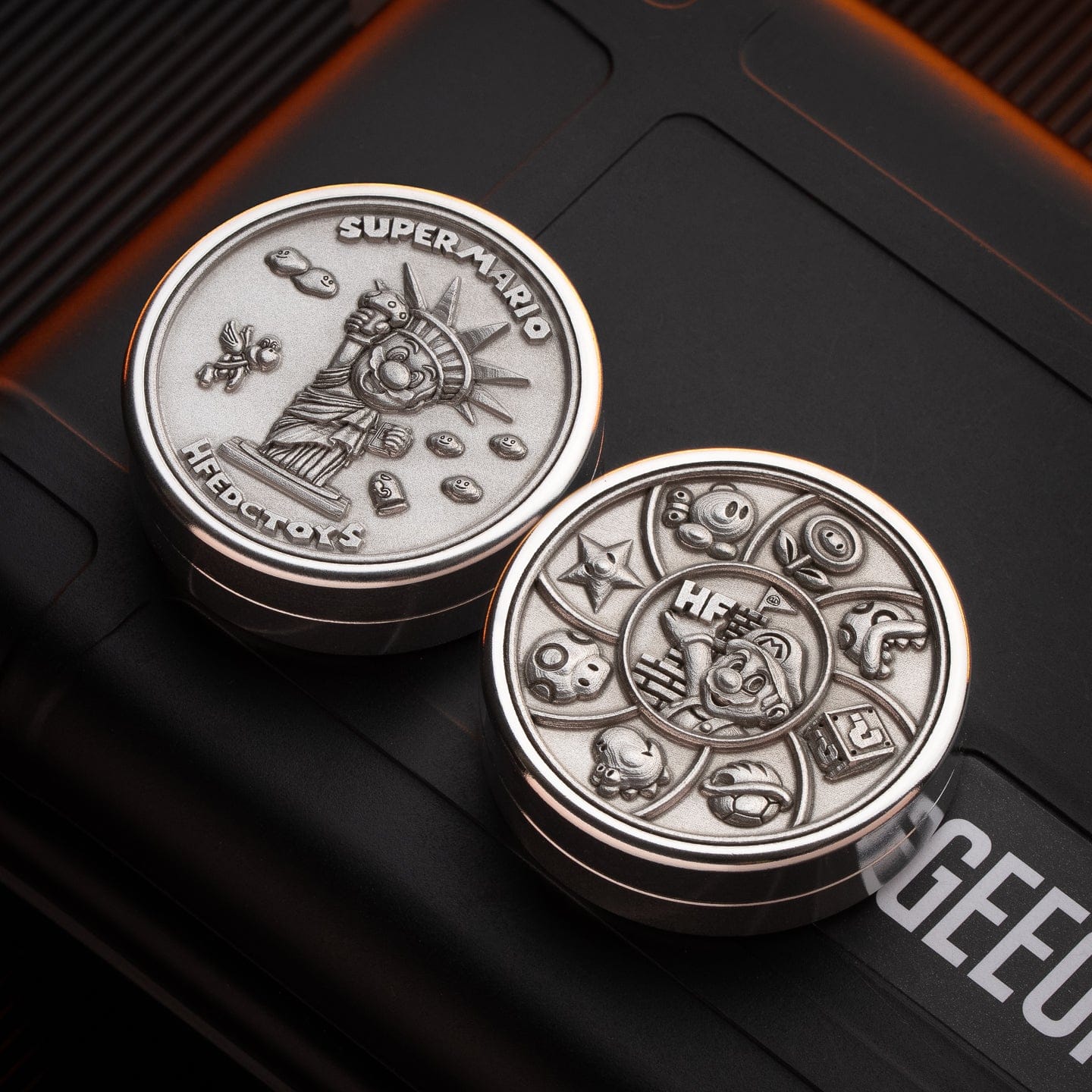 HF EDC 只禁优惠代码 Ding Ding Coin Stainless Steel