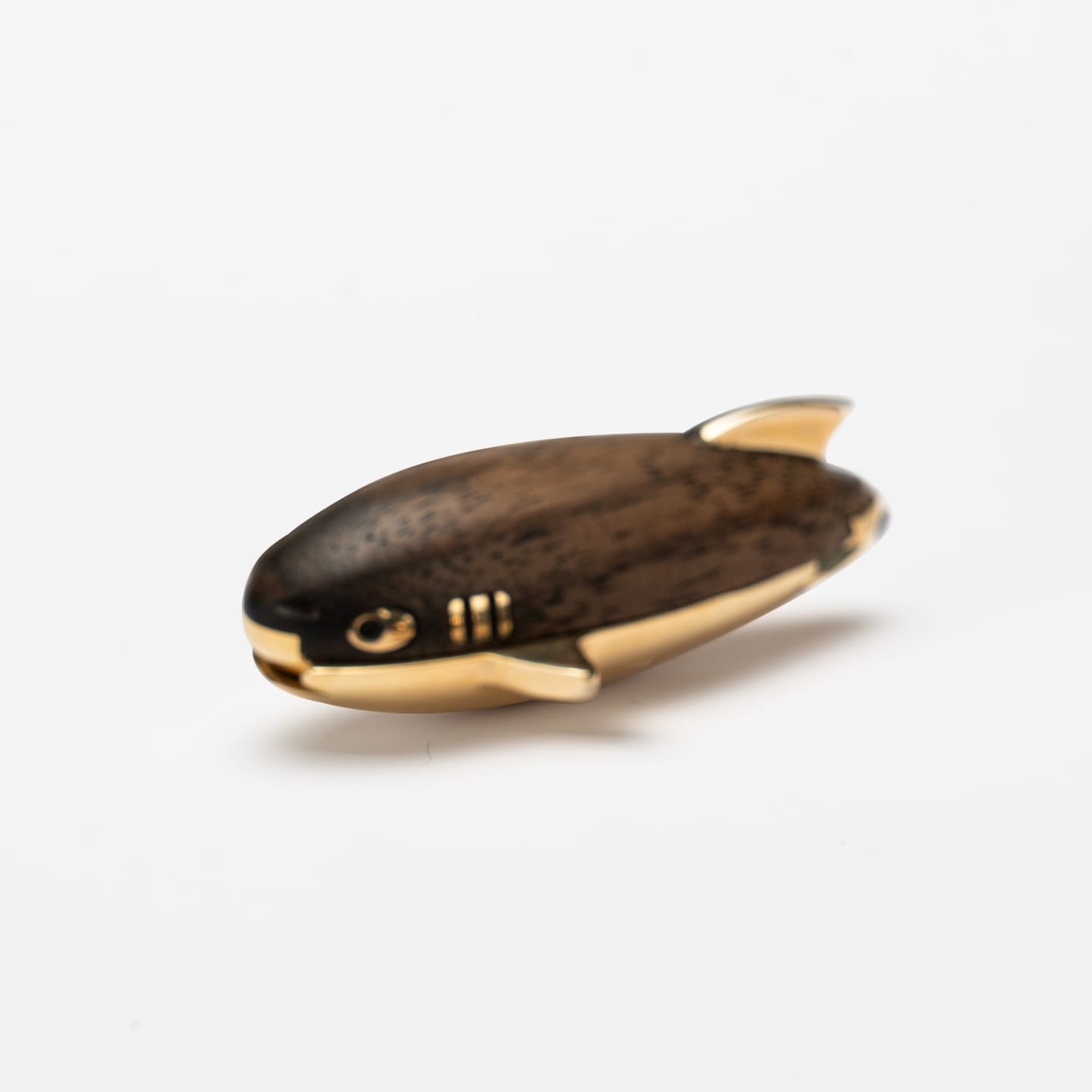 HF EDC 只禁优惠代码 Red Bean Shark Walnut + Brass (ships in 3 days)