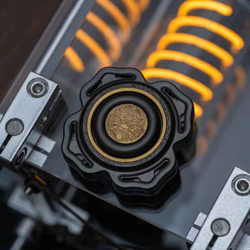 Jia Chen gold Fidget Spinner Tai Xu You Blackened Stainless Steel (ships in 30 days)
