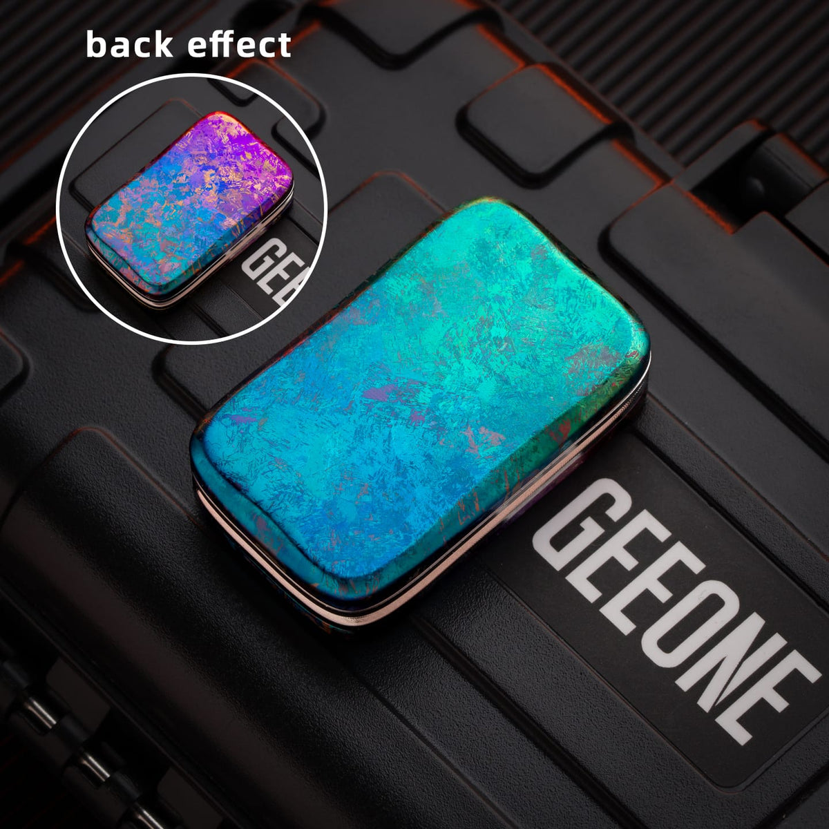 JJ EDC 只禁优惠代码 Creation Mountain Mini Version / Crystal Titanium (Four-Tone)