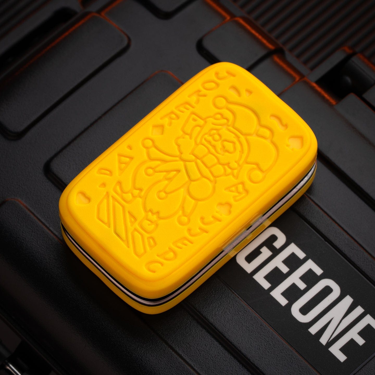 JJ EDC 只禁优惠代码 Joker Floating Slider Stainless Steel+ABS (yellow)