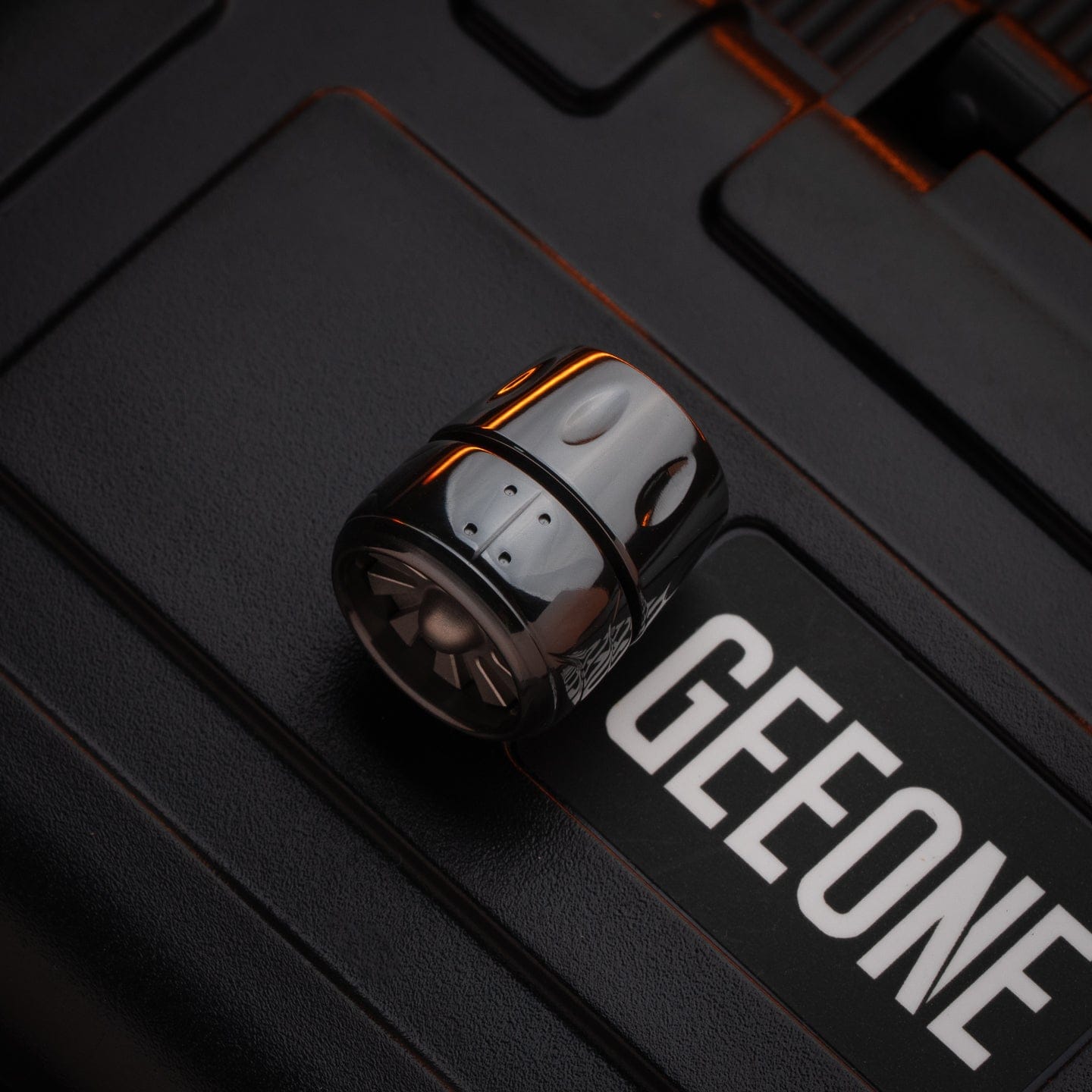 JUZHEDC 只禁优惠代码 Engine Lanyard Bead Polished Zirconium