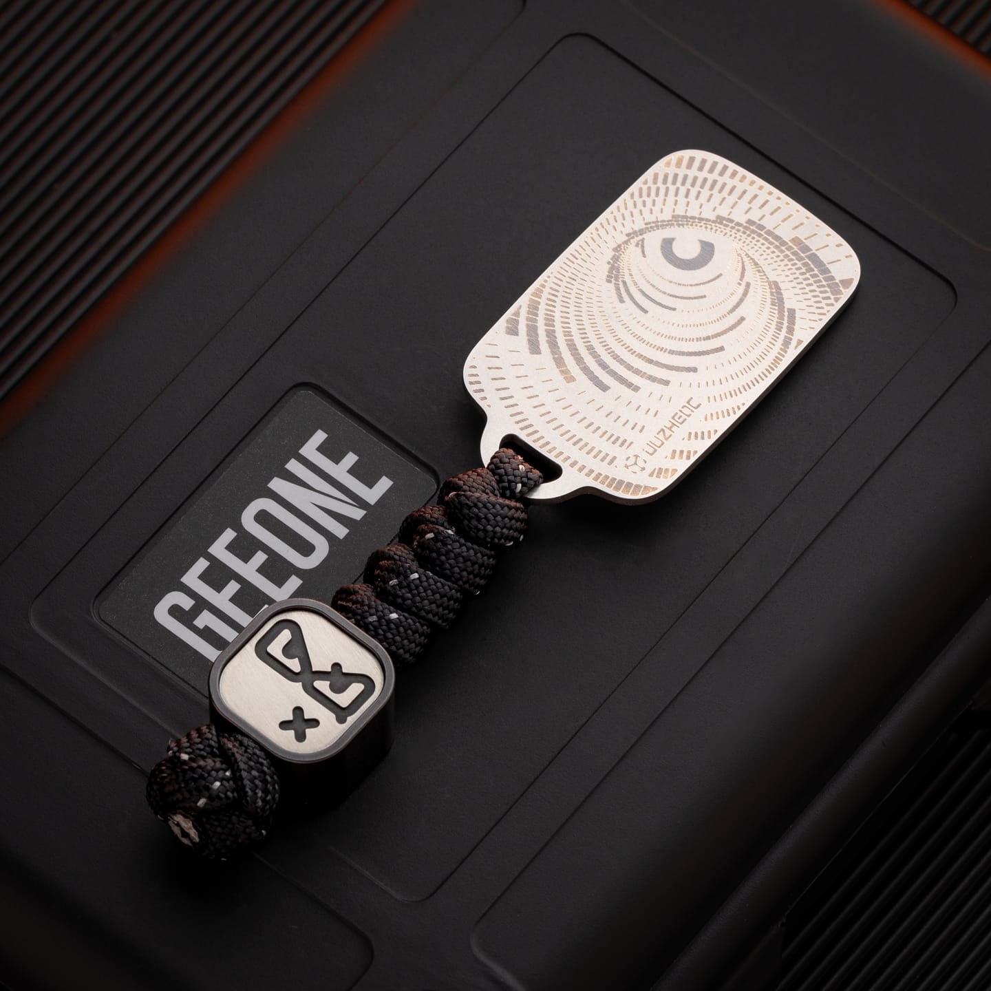 JUZHEDC Fidget Slider Advanced Accessory-Middle layer Plate (abyss)+Emotional Cube Bead Braiding Set
