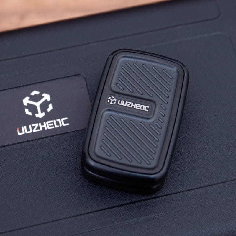 JUZHEDC Fidget Slider Armour Blackened Titanium